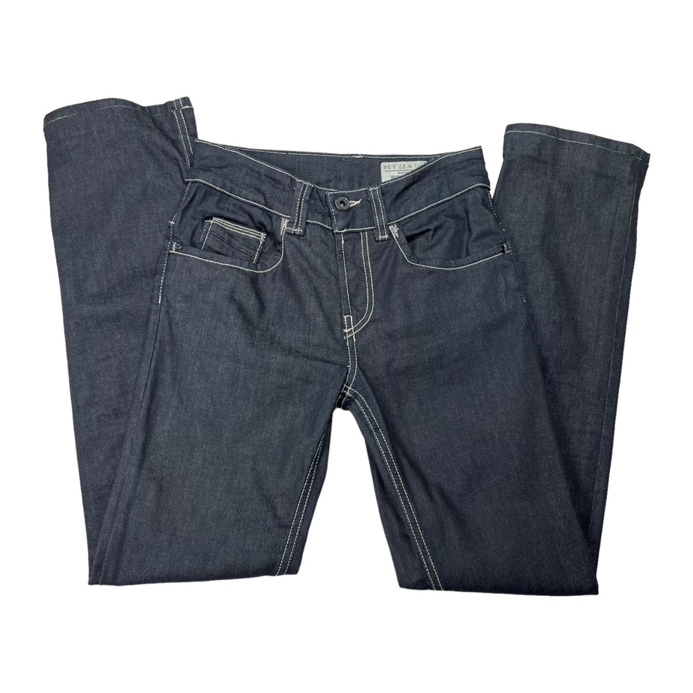 Diesel Indigo Dark Wash Mid Rise Jeans Size 27
